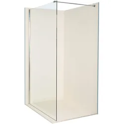 Duschkabine/ Duschabtrennung Dusbad Vital 8 Dusche / Seitenwand / Walk in Solo Duschwand 1200mm