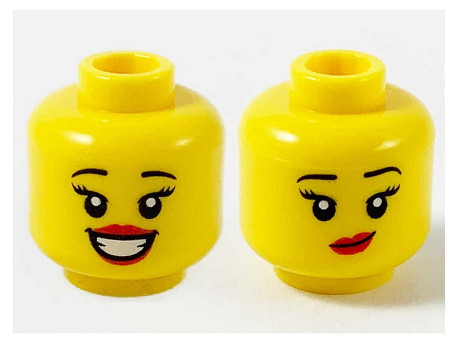 LEGO gele minifiguur 3626pb2607