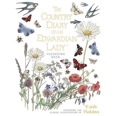 The Country Diary of an Edwardian Lady Colouring Book, Taschenbuch von Edith Holden, Penguin Books Ltd, 978-0-7181-8542-8