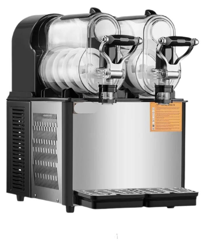 Selius Slushy Machine met Dubbele Tanks en Digitaal Display, 2x12L