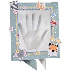 Babyerinnerungen, Gipsabdruck Handabdruck