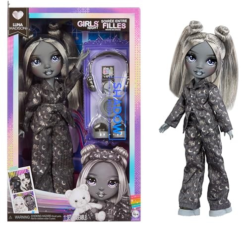Rainbow High Shadow High Girl's Night Luna Madison Fashion Pop - Grijstinten - 28 cm