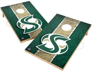 Skip's Garage Vintage Sacramento State Hornets Regulation 2x4 Cornhole Set