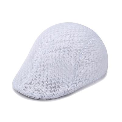 Herren Schiebermütze Schwarz Weiß Polyester Reise Strand Design Urlaub Strand Glatt Sonnenschutz