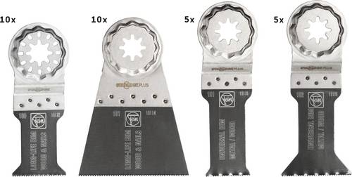 Fein 35200000005 OIS fit Bimetall 30-teiliges Bi-Metall-Sägeblatt-Set 30St.