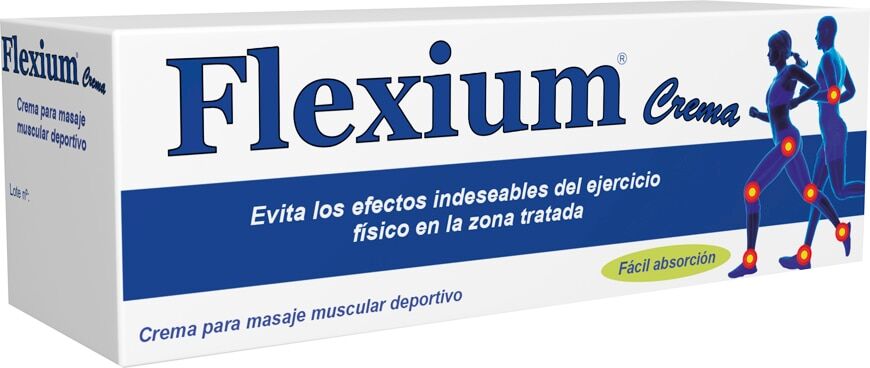 Flexium Crema masaje muscular deportivo 75 ml .