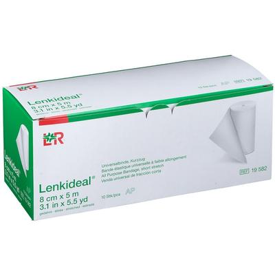Lenkideal Idealb.8 cmx5 m weiß o.Verbandkl.lose 10 St Binden