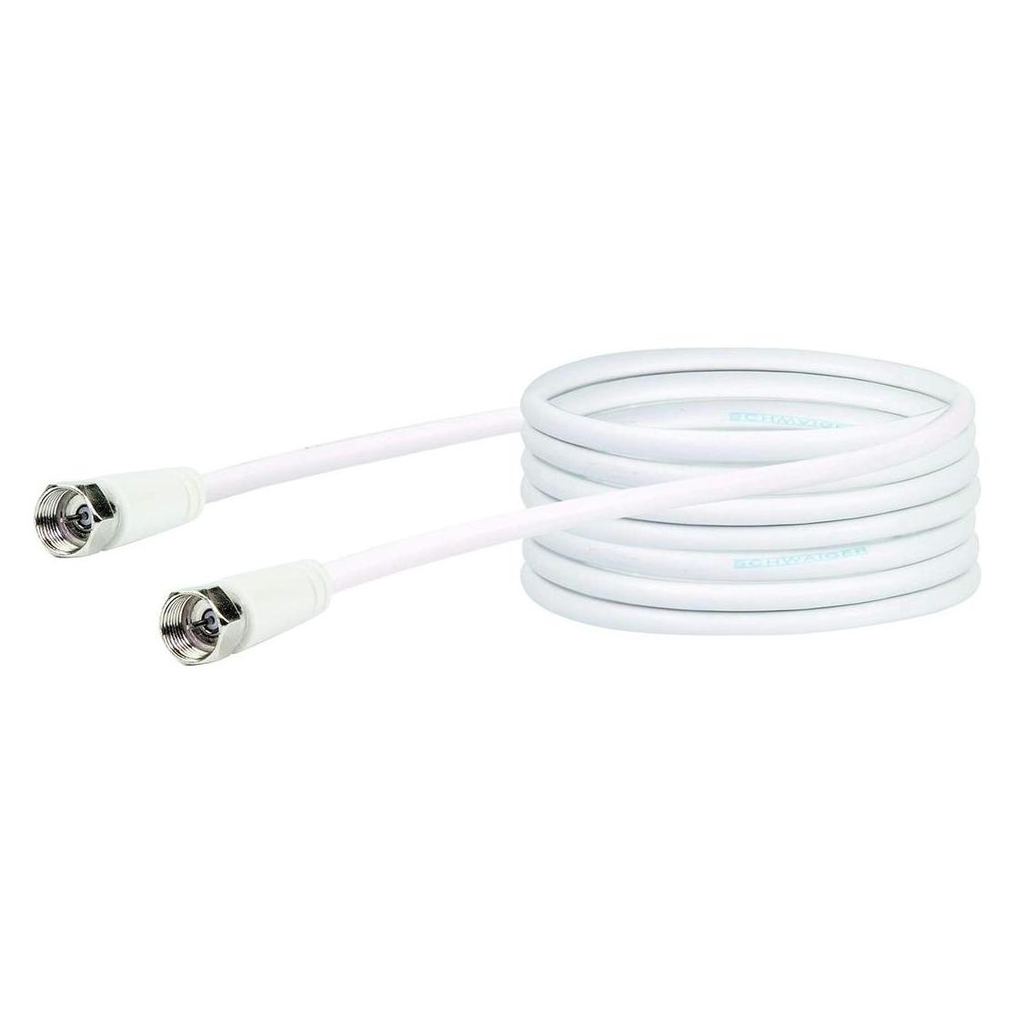 Schwaiger SAT Anschlusskabel (75 dB, SAT Kabel) (KVC250052)
