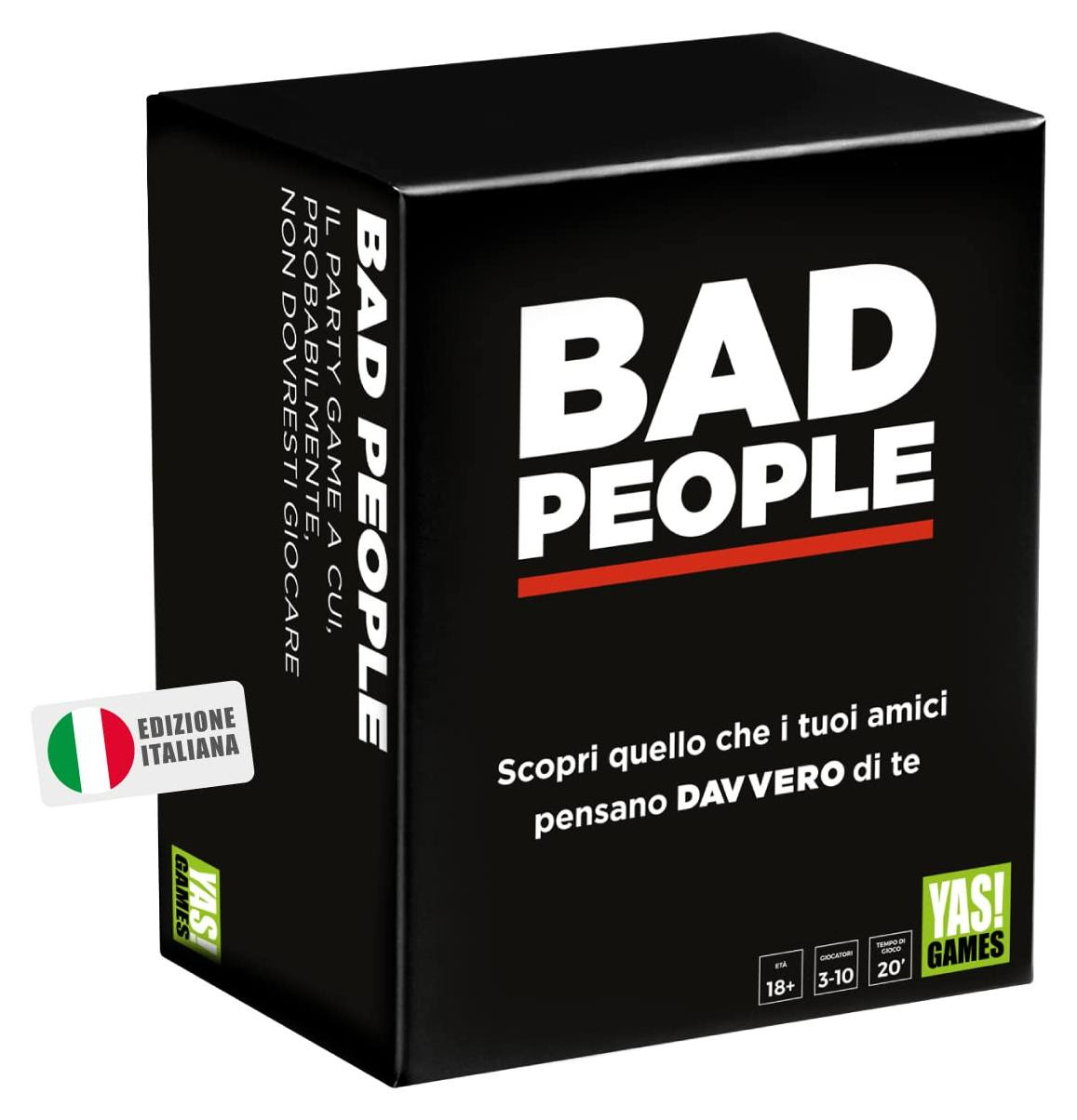 Rocco Giocattoli Yas Games Bad People - Italiaanse versie voor 18 jaar en ouder