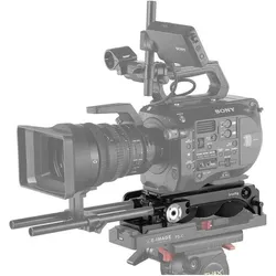 SmallRig Universal Shoulder Rig (Compatible with Sony VCT-14 Plate) 2837C, Video Zubehör, Schwarz