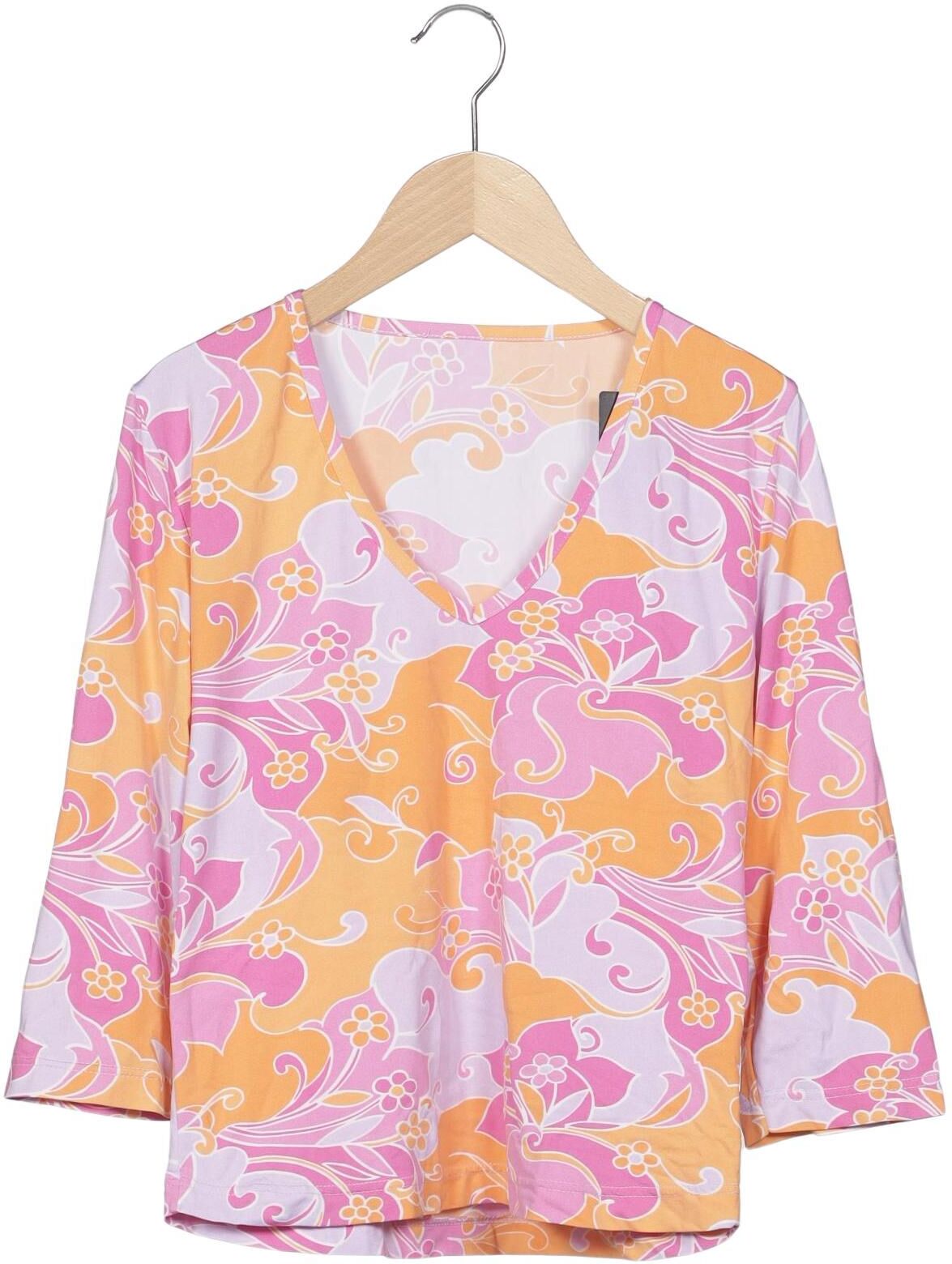 More & More Damen Langarmshirt, Mehrfarbig, Gr. S, Synthetik - Second Hand