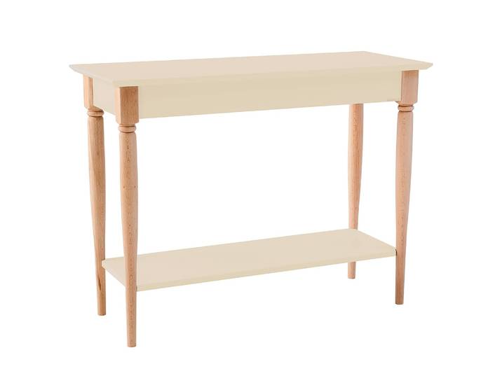 Console 105cm Blanc/Crème