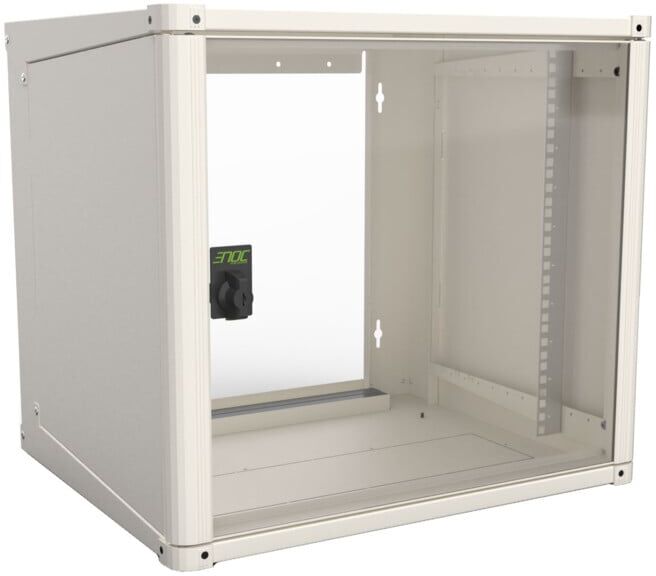 Enoc Armoire murale 15U avec porte vitrée 733x565x800 NSVE 158 (53883)