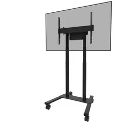 Neomounts MOVE lift FL55-875BL1 mobiler elektrischer Monitorständer 37 bis 100 Zoll, schwarz