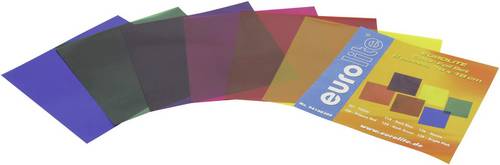 Eurolite 94100300 Farbfolienbogen (L x B) 19cm x 19cm
