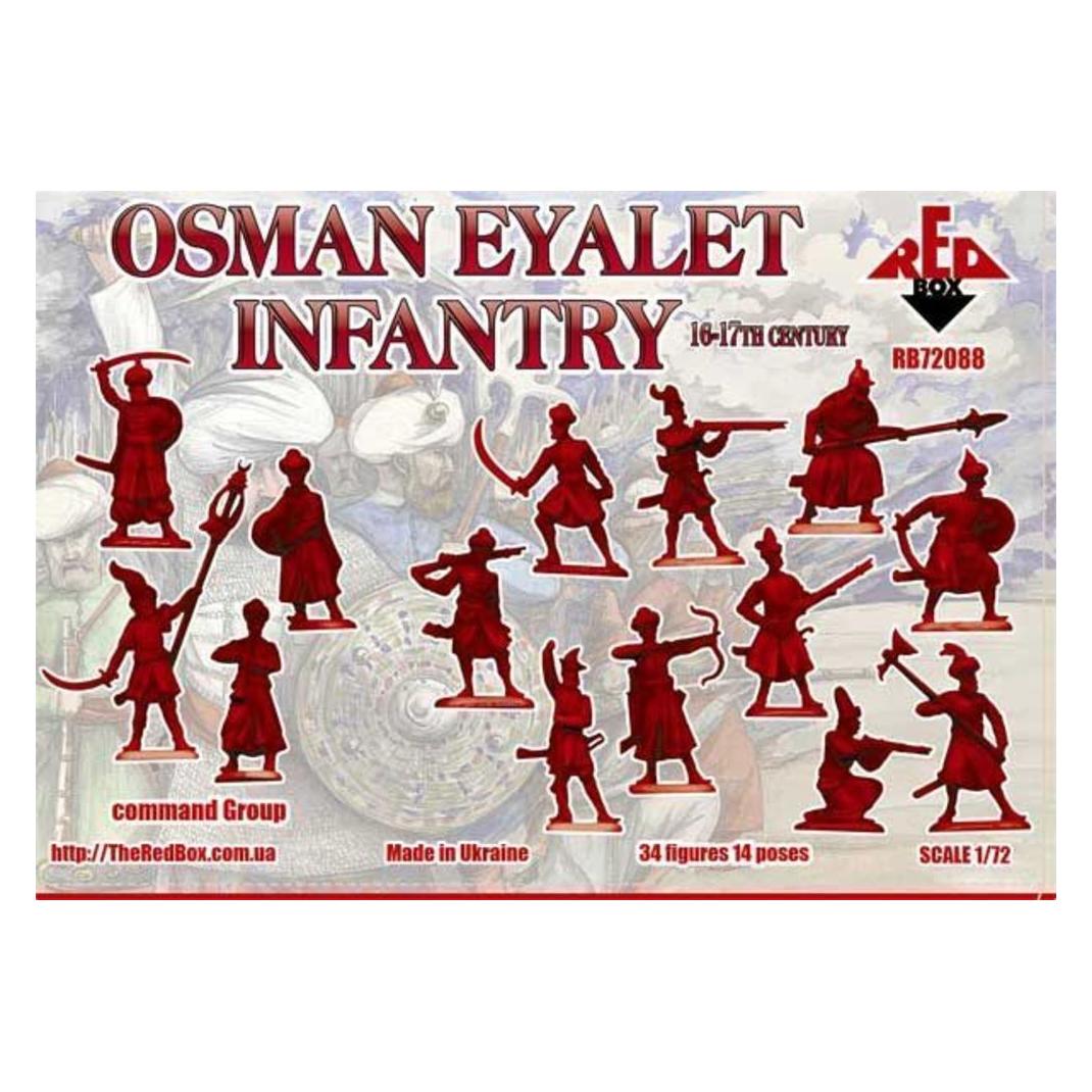 Red Box Osman Eyalet infantry,16-17th century (RB72088)