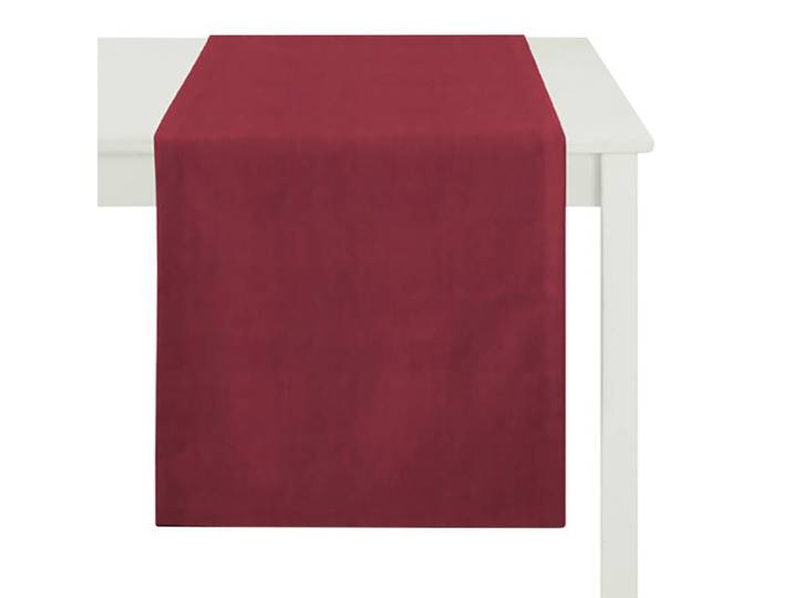 Chemin de table Torino 48 x 135cm Rouge/Rouge foncé