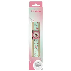 Kinderuhr mit Quarzuhrwerk Pferdekopf mint