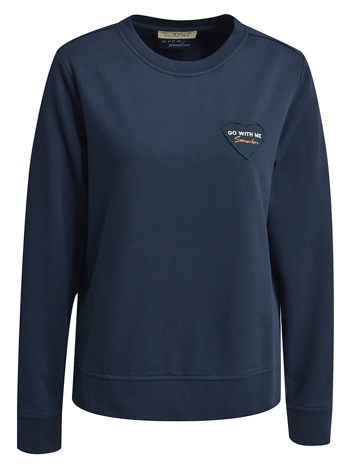 Smith & Soul Sweatshirt in Dunkelblau - S