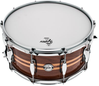 Gretsch Drums "14"x6,5" Walnut Gloss Snare" Gloss Natural over Walnut