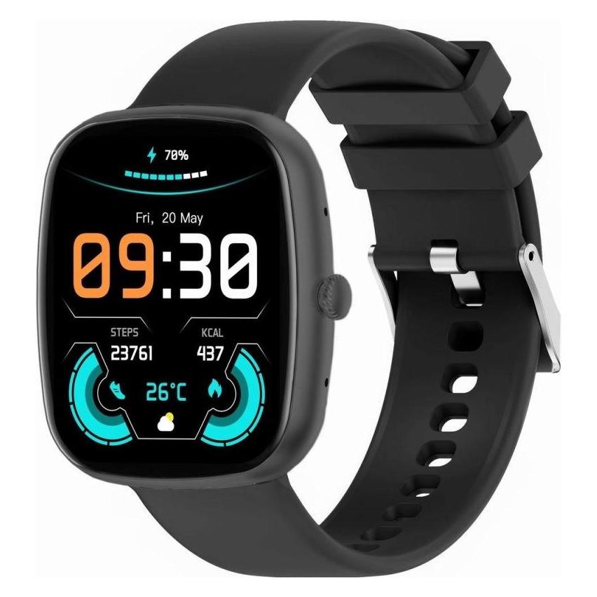 Gravity Smartwatch Czarny 2 Paski GT18-9 (38 mm, ohne SIM) (GT18-9)