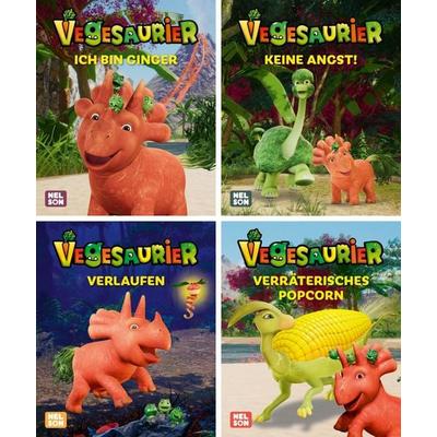 Nelson Mini-Bücher: 4er Vegesaurier 1-4, Set von , Nelson, 978-3-8451-2980-8