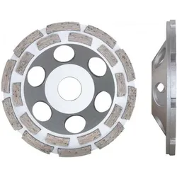 Elmag, Schleifmittel, - DiaProfi-Schleiftopf UNI Ø125mm Bohrung 22,2mm Beton, Baustellenmaterialien, Universal