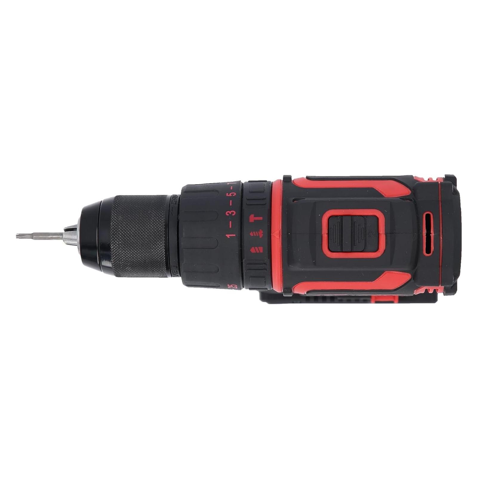 KS Tools eMONSTER Brushless-Akku-Schlag-Bohr-Schrauber-Satz, 4-tlg | 18 Volt, 2 Akkus und Ladegerät (Schlagbohrschrauber) (515.6300)