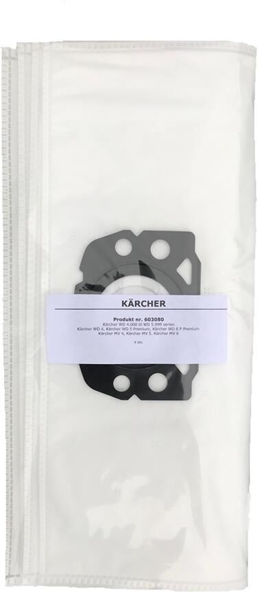 Kärcher WD 4 , WD 5, WD 6, MV4, MV5, MV6, Premium, Renovation støvsugerposer