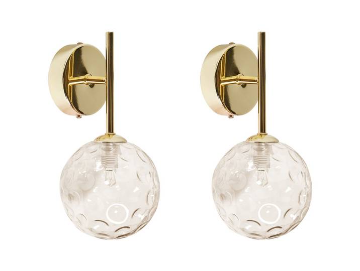 WANDLAMPE Gold Anadyr