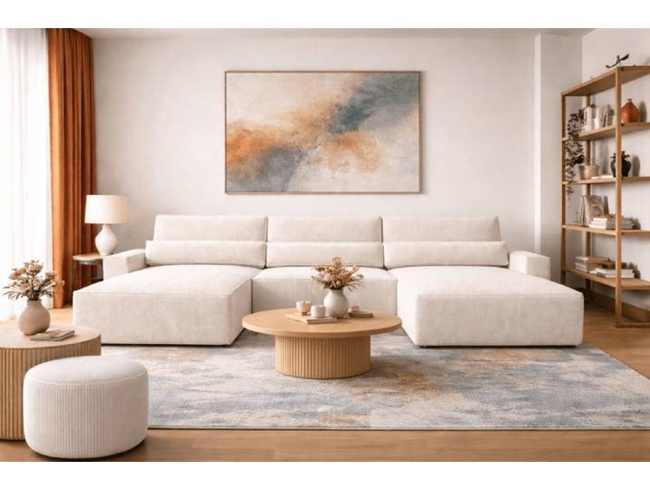 Myhomelando Wohnlandschaft Wohnlandschaft Brazil, mit Bettkasten, Schlaffunktion