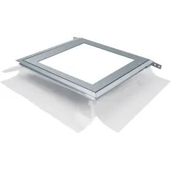 Hager BKSAQ08 Anschlussdose gestanzt Q08 294x294mm zum Anbau an estrichbündige Bodenkanäle