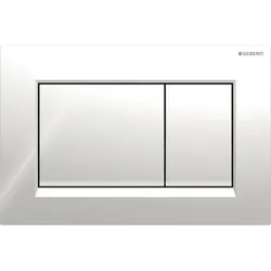 Geberit Sigma30 Betätigungsplatte für 2-Mengenspülung hochglanz verchromt / matt...