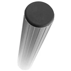 CITY-GUIDE Pfosten silber eloxiert 200 cm