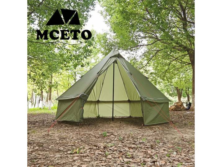 Tente Dakota idale mongole YSigned ultralégère, tente de camping, tipi d'hiver extérieur, trou de ney tendance, randonnée, sac à dos chaud