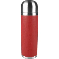 emsa Isolierflasche Senator Sleeve 1,0 l rot