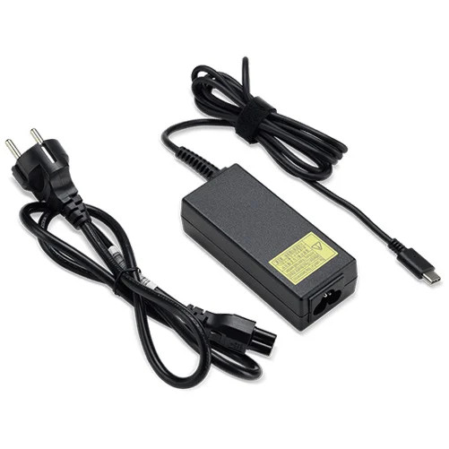 Acer APS612 Stroomadapter met USB-C aansluiting - Zwart
