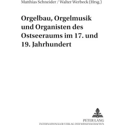 Orgelbau, Orgelmusik und Organisten des Ostseeraums im 17. und 19. Jahrhundert, Fachbücher von Walter Werbeck, Matthias Schneider