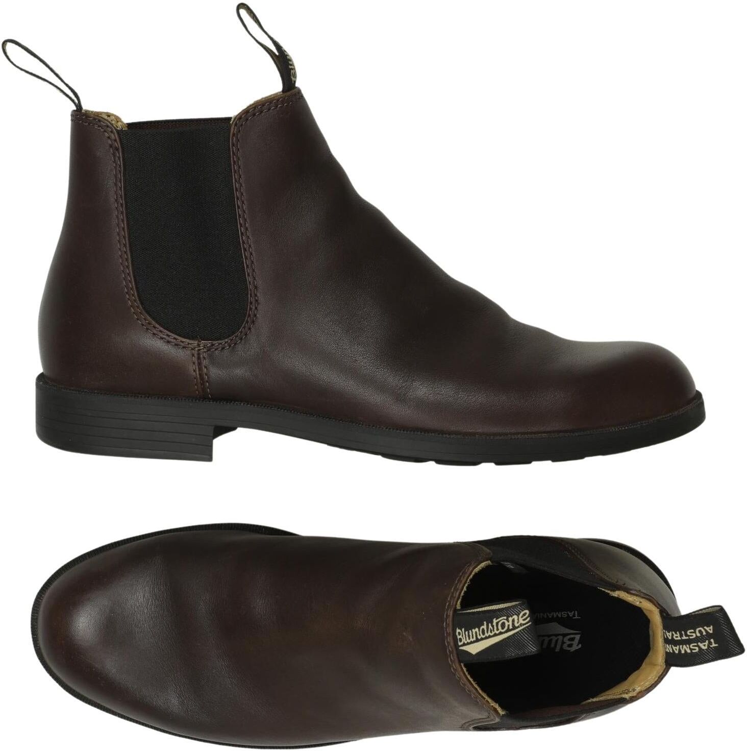 Blundstone Herren Stiefel, Braun, Gr. EU 42 (UK 8), Leder - Second Hand