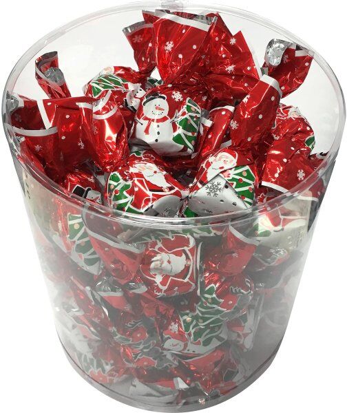 Simco Chokolade Jule Single Twist Chokolade, 1 Kg