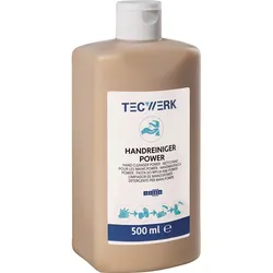 TECWERK Handreiniger Power 500 ml seifenfrei, lösemittelfrei, parfümiert Flasche