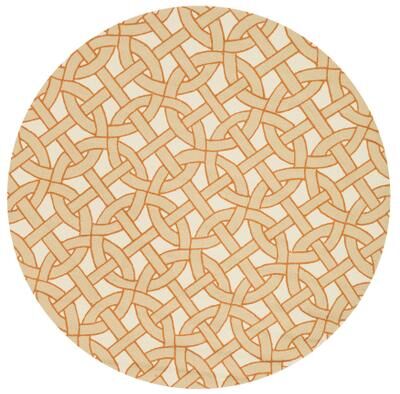 Alexander Home Indoor/ Outdoor Hand-hooked Geometric Rug