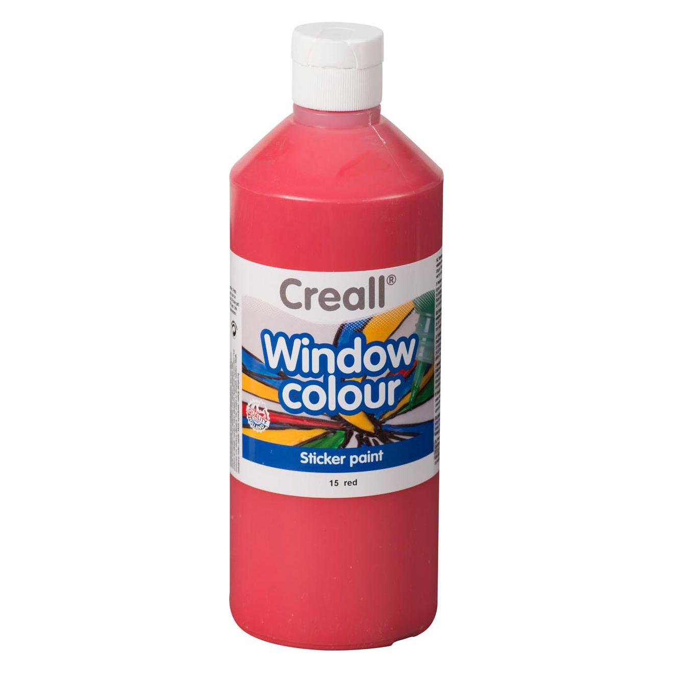 Creall Raamverf Rood, 500ml (500 ml) (19796769)