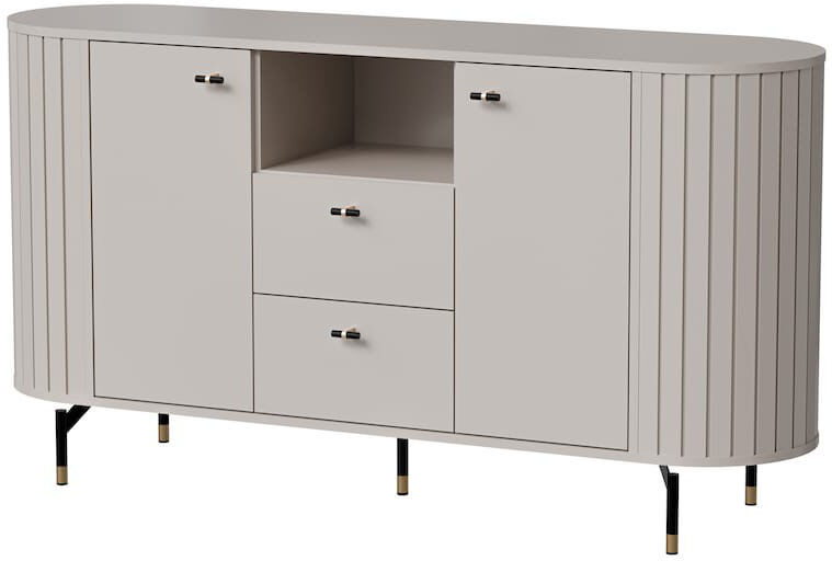 Metro 150cm Sideboard White 81cm H X 150cm W X 40cm D