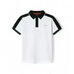 Hackett London für Jungen. HK5600033 Polo Members Col Block weiß (11Años= 146cm), Lässig, Baumwolle, Kurzarm, Kinderbekleidung