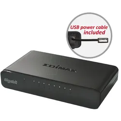 EDI ES-5800GV3 - Switch, 8-Port, Gigabit Ethernet