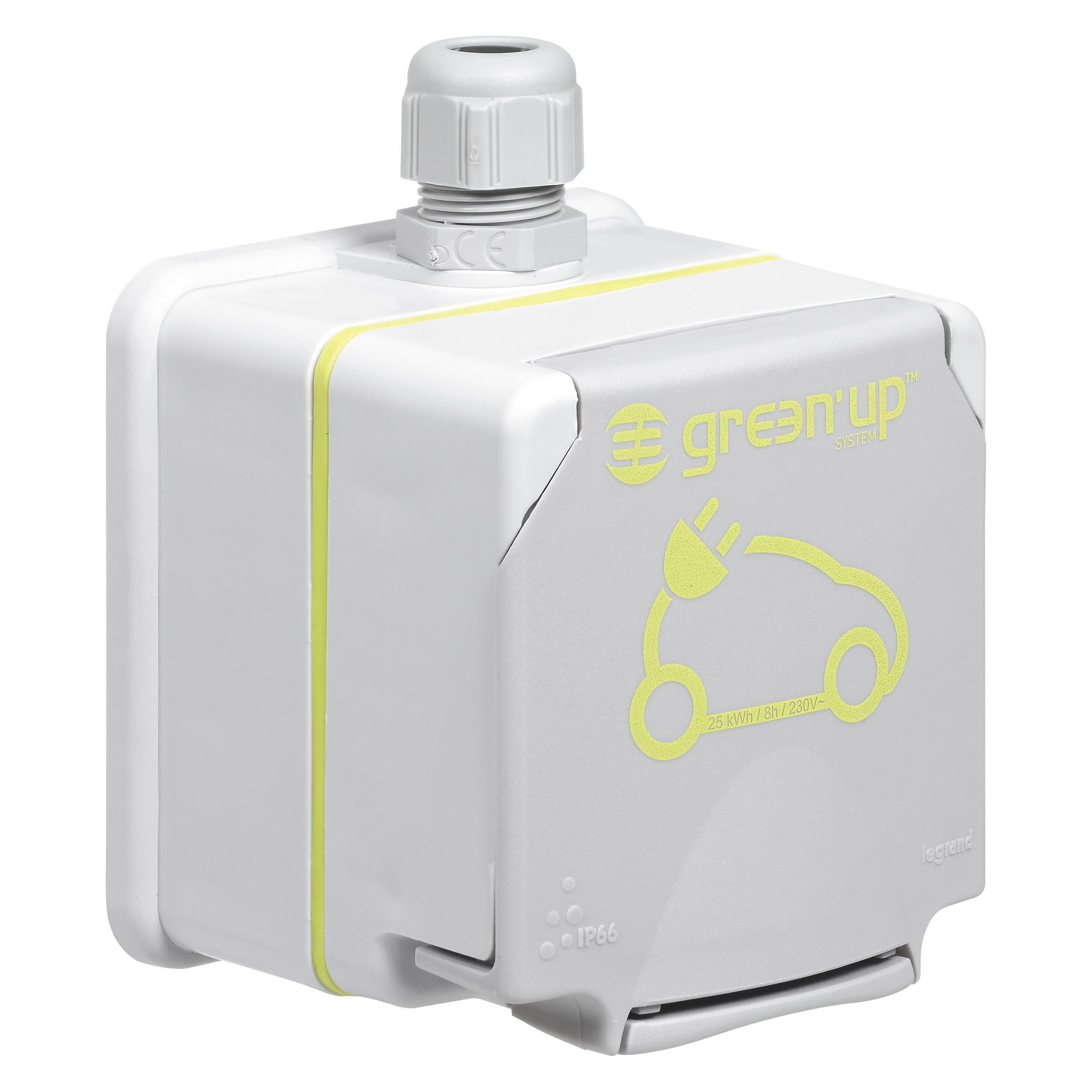 Legrand Green Up Steckdose für Elektrofahrzeuge & Plug-in-Hybridfahrzeuge (SAT00194)