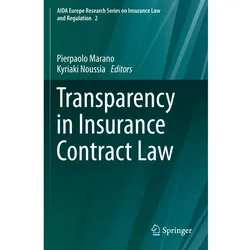 Transparency in Insurance Contract Law, Fachbücher