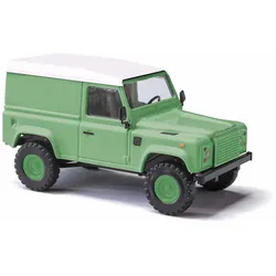 BUSCH 54352 1:87 Land Rover Defender 90 Kasten, Grün