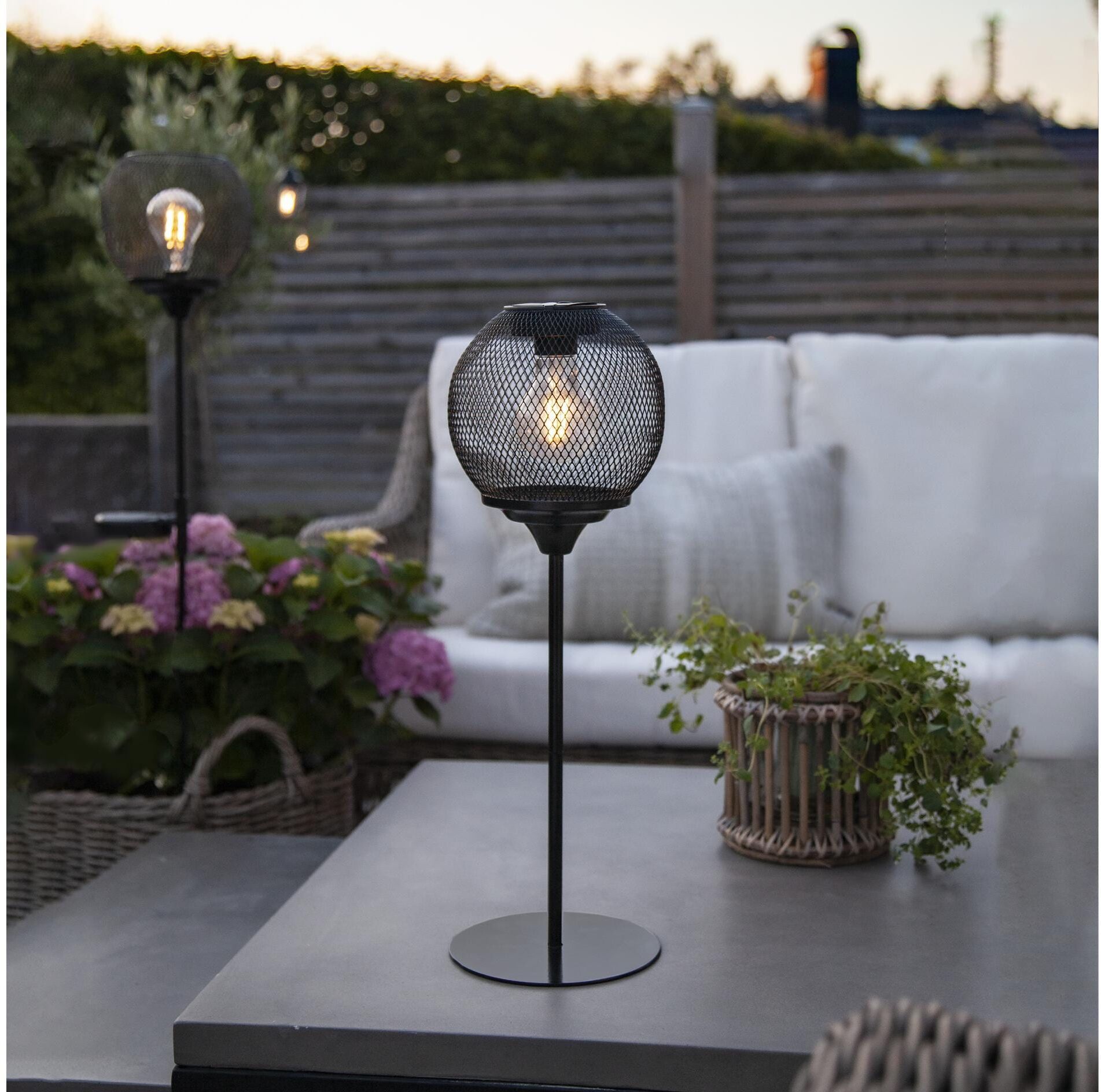 LED Gartenleuchte "Star Trading Solar Deco Sunlight - Table", schwarz (bunt), PARFORCE TRADITIONAL HUNTING, Leuchten, LED Gartenleuchte bunt Einheitsgröße
